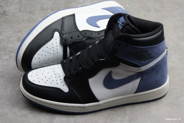 OG 555088-115 High Jordan Retro Blue Air 1 Moon 0815